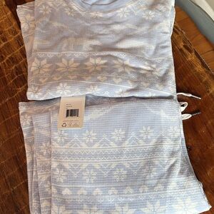 PJ Salvage Light Blue Pajama Set XS